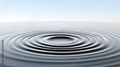Serene Water Ripples Abstract Background Image