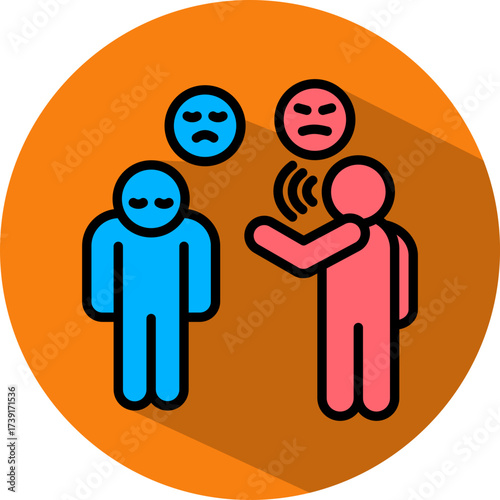 Non Discrimination isometric icon