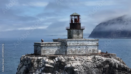 Tillamook Lighthouse Pacific Ocean Shore Coast