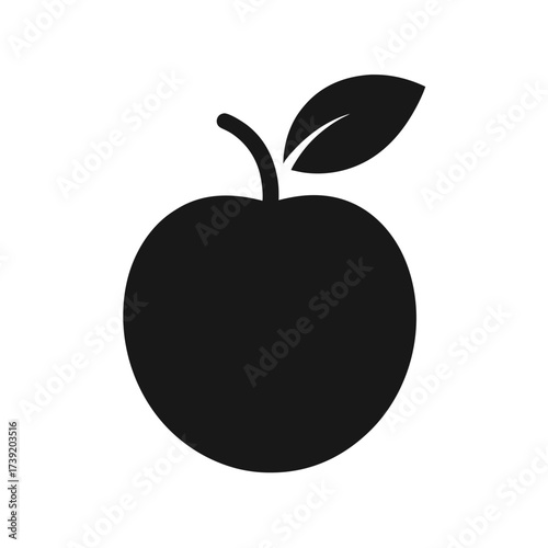 Illustration of a black lollipop art on transparent background silhouette