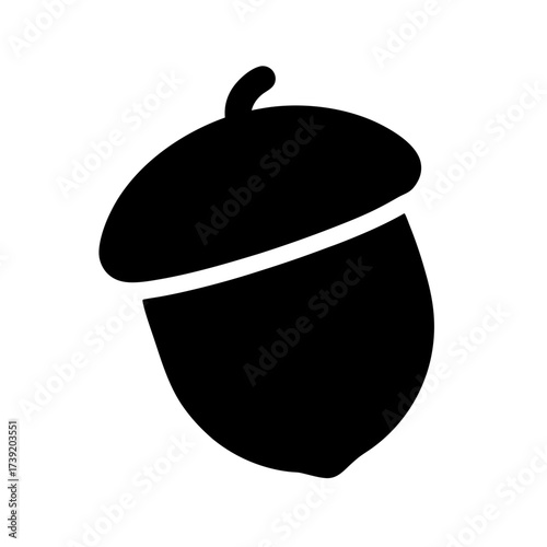 Silhouette of a rosette with ribbons on transparent background