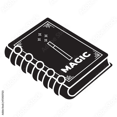 Spellbook Solid Icon