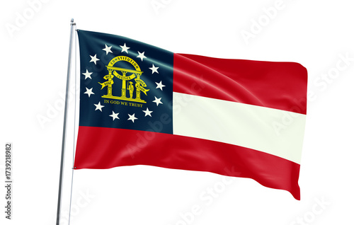 Free Download Flag of Georgia - GFXLoad