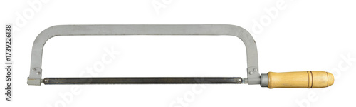 Old metal hacksaw