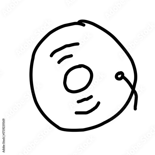 Music Doodle art illustration 