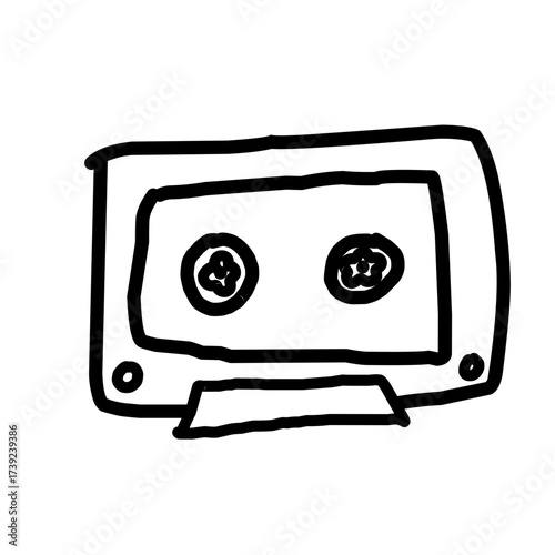 Music Doodle art illustration 