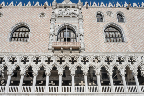 Foto Palazzo Ducale gorgeous decoration, Venezia, Italy