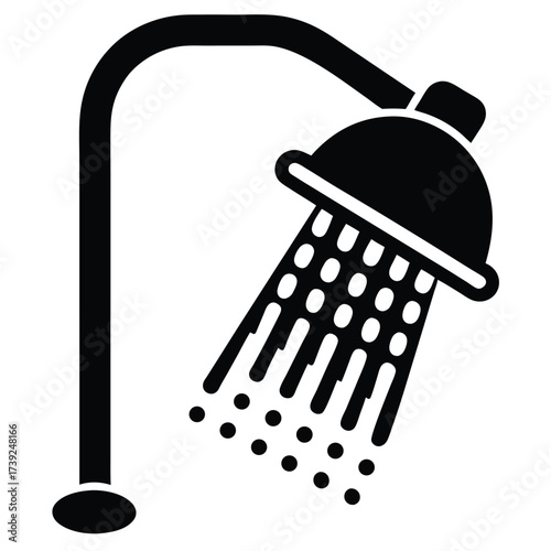 shower head vector icon