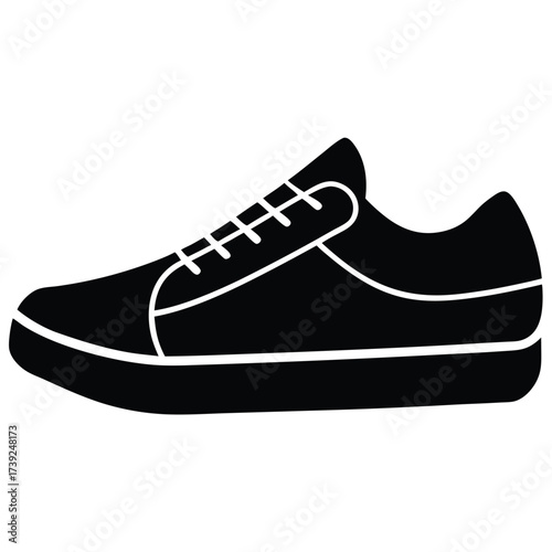 sneakers vector icon