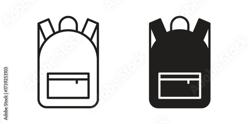 Backsimple vector symbol icon simple vector symbol