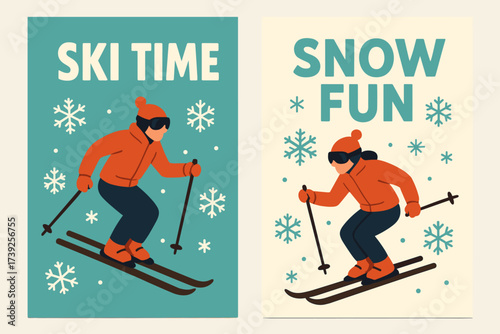 Ski and Snow Banners.