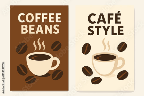 Coffee Bean Banners.