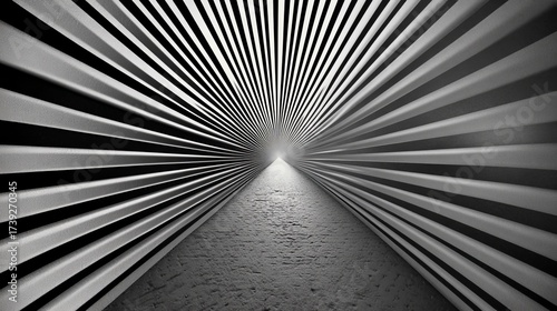 For overlay design, light rays are set apart from each other on a dark black background