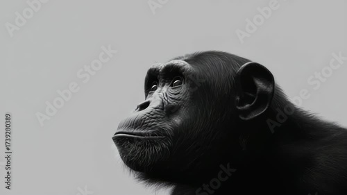 create stunning portraits of top  animals against minimalistic background with bokeh