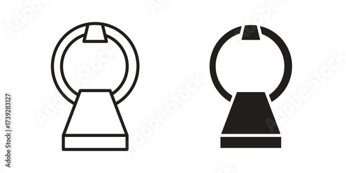 MRI icon simple vector symbol