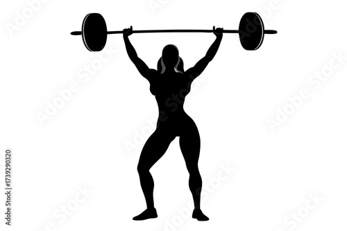 Strong athletes are lifting weights and training in the gym