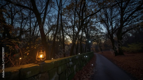 path to woods