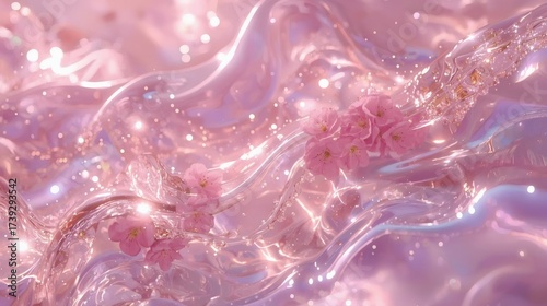 abstract pink background