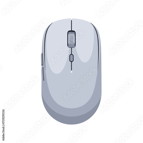 Sleek wireless mouse for modern office productivity and enhanced workflow experience at home or work computer accessory