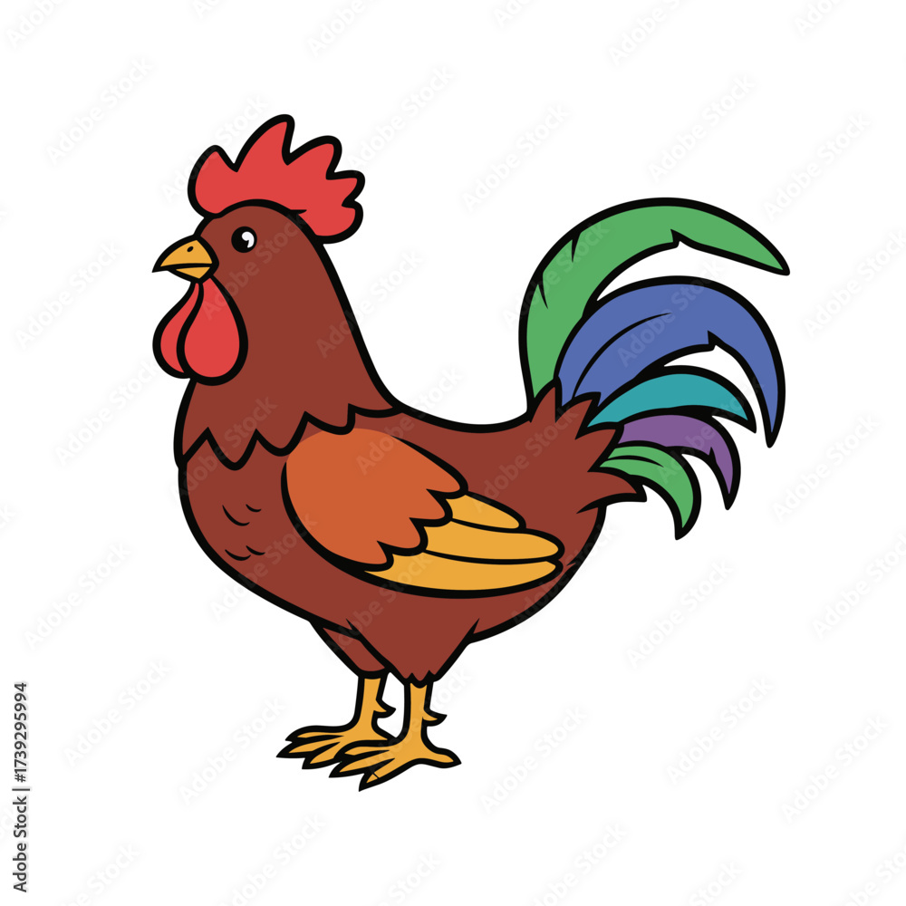 Fototapeta premium Rooster Design