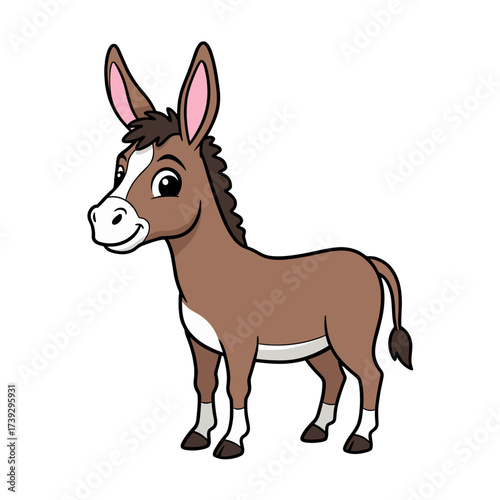 Cartoon Donkey
