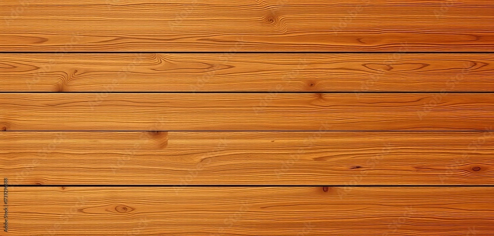 Fototapeta premium Horizontal walnut wood planks, rich brown tones, seamless texture, horizontal, material