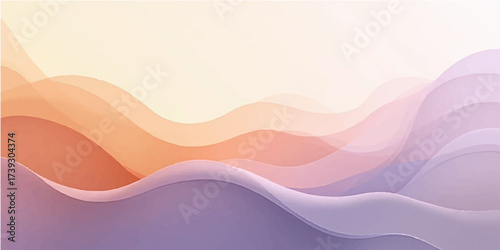 Abstract colorful wave pattern vector illustration for a dynamic background design or wallpaper