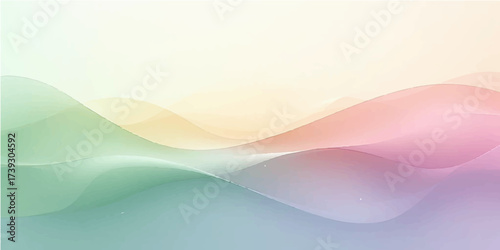 Bright, colorful abstract wave design with lines, flow, and energy in blue and orange gradient motion for a vibrant background illustration