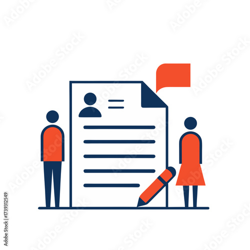 Team collaboration on resume building and job application process