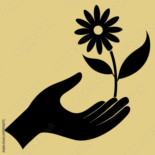 Helping Hand Reaching To Offer Another Hand