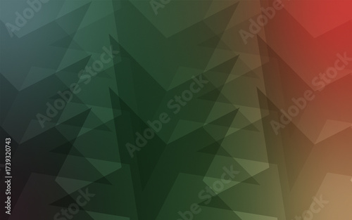 Blue futuristic geometric triangle vector pattern design with abstract light texture backdrop