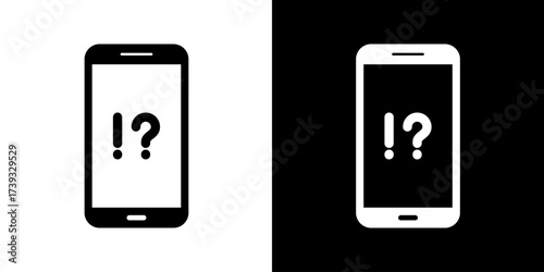 スマホのアイコン（びっくり）
