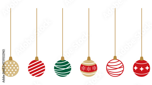 クリスマスのオーナメント