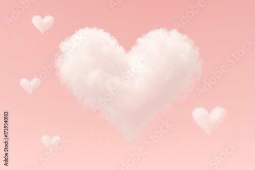 pink heart background