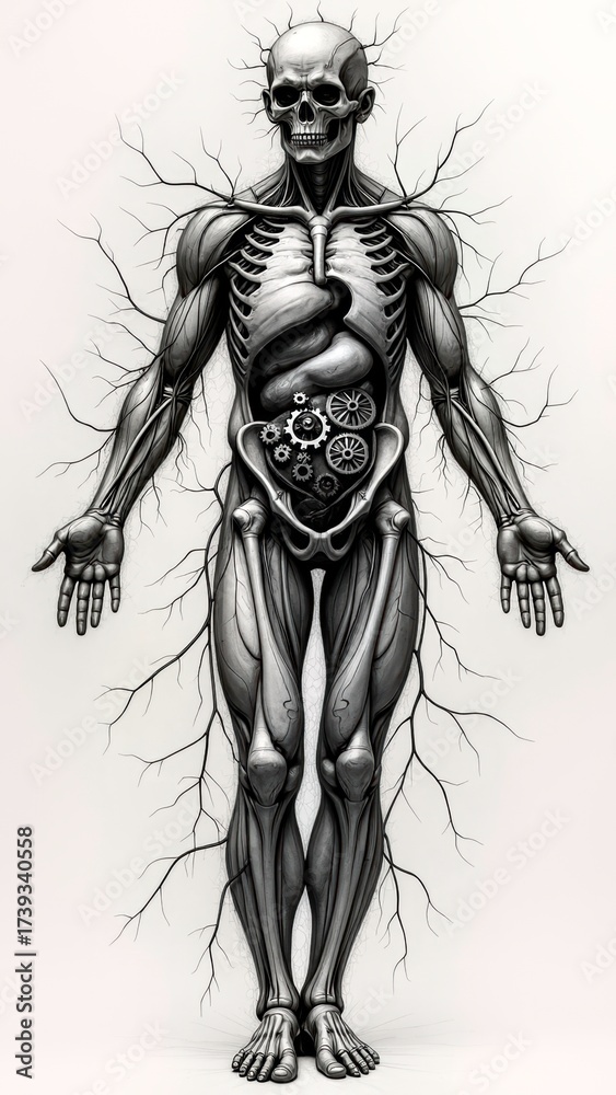 Fototapeta premium Scenes for showcasing human body art