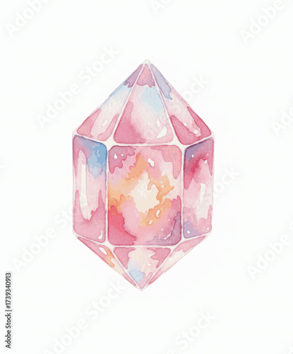 Softglow Spheres Pastel crystal spheres isolated watercolor vector illustration svg