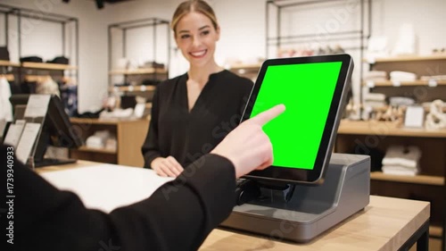 Retail Point-of-Sale (POS) System Mockup