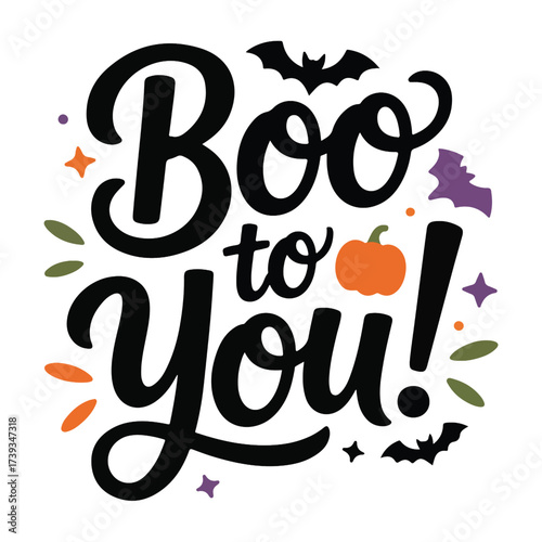 boo to you helloween t shirt design