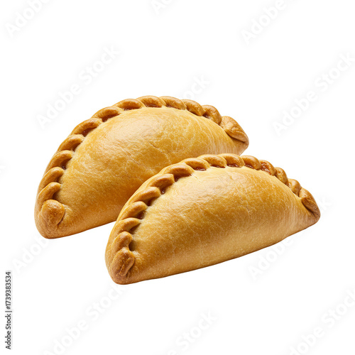 Corny pasty on transparent backgrounda PNG Generative AI
