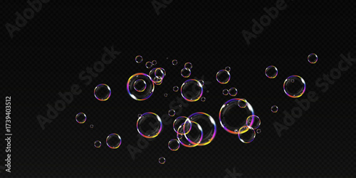 bubble transparent, soap bubbles,