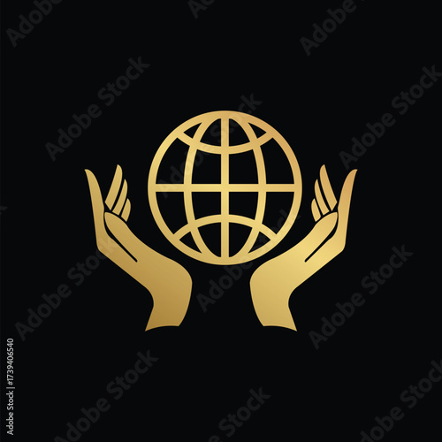 Web logo design. Global logo design. Care logo design. Hand care logo design. Technology logo design. Security logo design