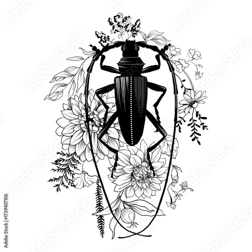 decorative flower bug