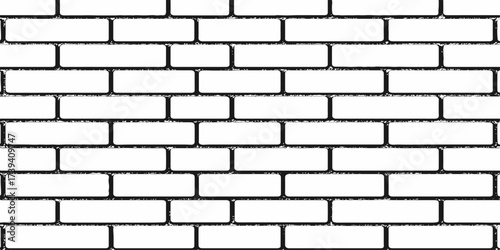 Old red brick wall texture is a solid and textured background pattern used in architecture and building construction
