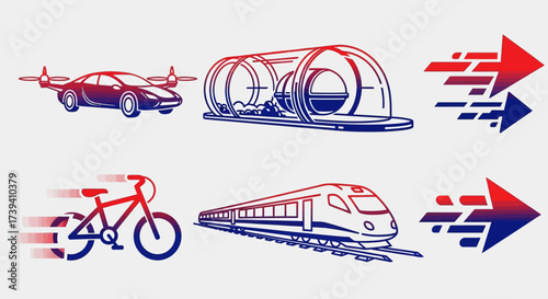 Transportation Evolution A Visual Depiction of Modern Transit Systems