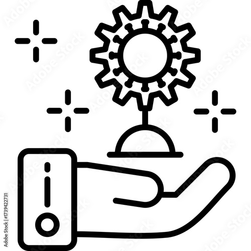 Growth Icon Vector Element