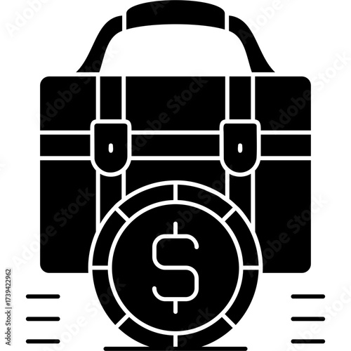 Purse Icon Vector Element