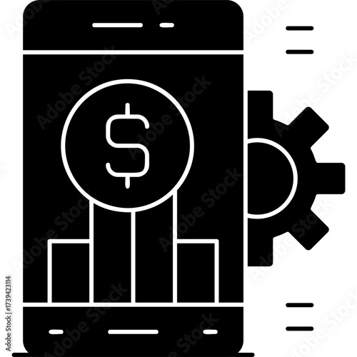 Mutual Fund Icon Vector Element