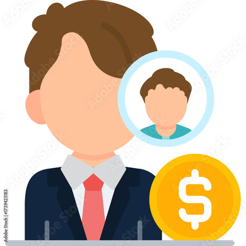 People Icon Vector Element