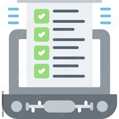 Laptop Icon Vector Element