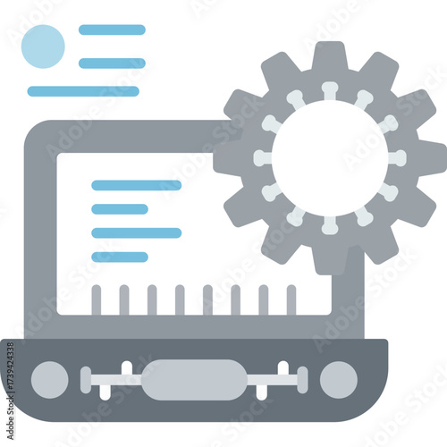 Laptop Icon Vector Element